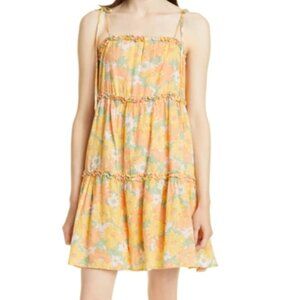 Rails Caralyn Dress Daisy Meadow Yellow Orange Sized Small